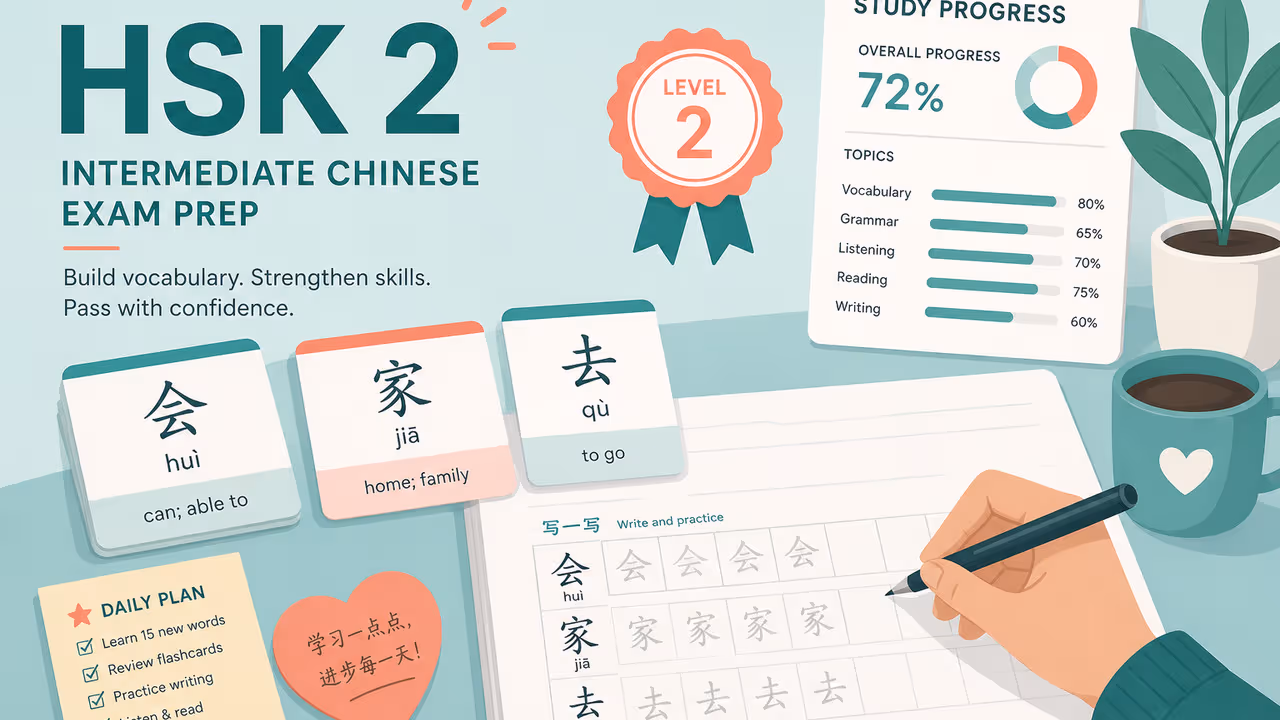 Luyện thi HSK 4: hướng dẫn & lộ trình 10 tuần