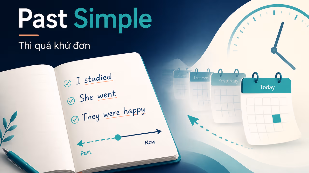 Phân biệt Past Simple và Present Perfect: công thức & bài tập